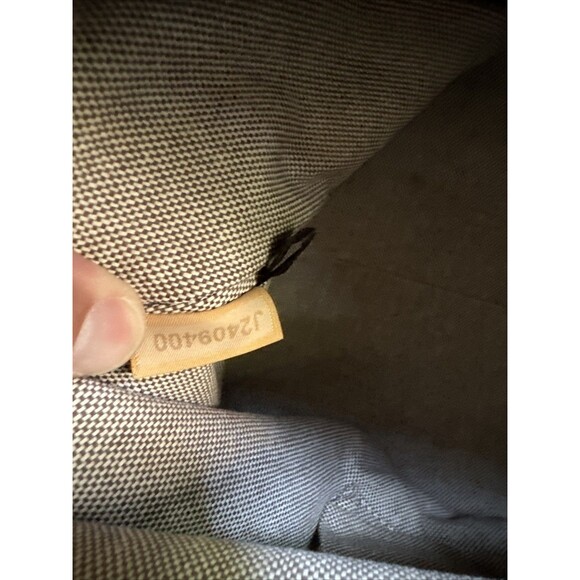 Dooney & Bourke Dillen Crossbody Satchel Navy & Tan Pebbled Leather - Picture 9 of 12